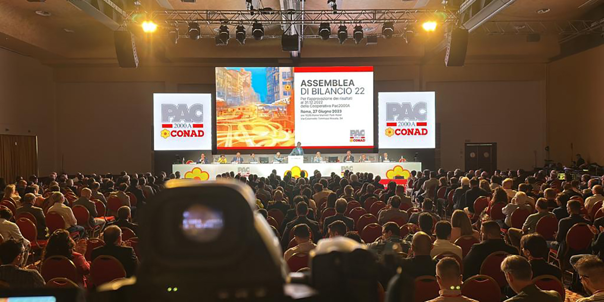 Pac 2000A Conad, fatturato in crescita dell'8%